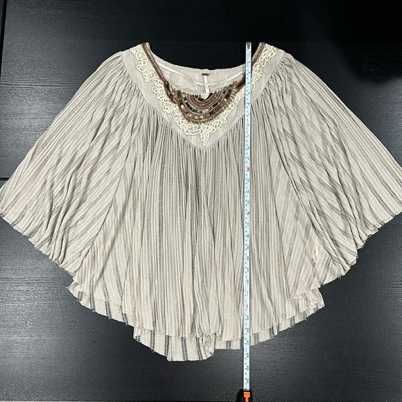 Free People Star Gazer Poncho Top - M - Picture 6 of 10